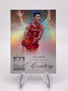 2012-13 Elite Series YAO MING Turn of the Century Silver /99 #3 Houston Rockets