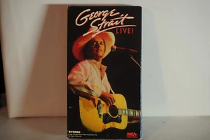 George Strait Live, Country Music Video, VHS format - Imagen 1 de 4