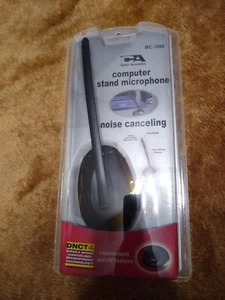 Brand new Cyber Acoustics MC-1060 Noise Canceling Stand Microphone - Picture 1 of 6