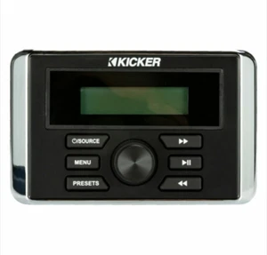 Kicker KMC3 Weather-Resistant Square Media Center w/Bluetooth® (46KMC3)-Open Box - Picture 1 of 14