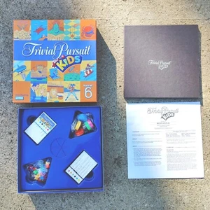 Trivial Pursuit for Kids Vol 6 Parker Brothers 2004 Juego Algunas Piezas Precintadas - Imagen 1 de 8