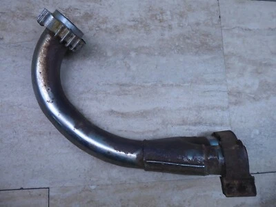 Tubo divisor de cabezal de escape central triple OEM 1972-77 Suzuki GT380 PL1115-E8+ Foto 1 de 4