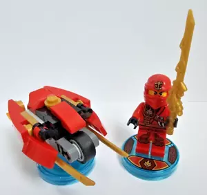 LEGO Dimensions NINJAGO TEAM PACK Figuras Kai y Blade Bike SOLO - Imagen 1 de 6