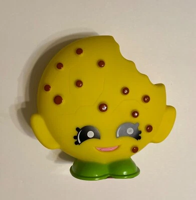 Shopkins Kooky Banco de Galletas Moneda Panadería Amarillo Tapón Extraíble Nuevo  Foto 1 de 4