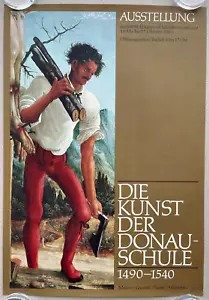 Plakat Poster - Die Donauschule - Linz 1965 Kunst Oberösterreich Donau - Bild 1 von 2
