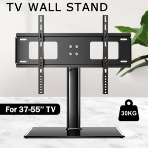 TV STANDFUSS TV STÄNDER UNIVERSAL HÖHENVERSTELLBAR FÜR 37-55 ZOLL LCD LED DHL - Zdjęcie 1 z 12
