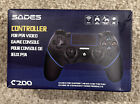 Sades C200 Wireless Controller for Sony PS4 / PC - Black/Blue Tested & Works