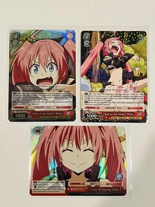 Weiss Schwarz Reincarnated as a Slime - Child on the Inside? Milim SR/RR/RRR (3) - Picture 1 of 8