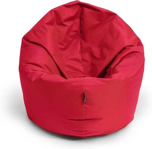 Sitzsack mit füllung 2 in 1 Sitzkissen Bean Bag Wasserfest | Rot | 70cm - Bild 1 von 3