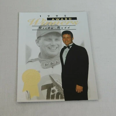 1996 Upper Deck 1995 Award Winners Card Ricky Rudd RC131 Hologram Collectible - Image 1 of 4