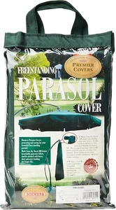 Bosmere P070 Premier Free Standing Parasol Cover, Extra Large, Green - Picture 1 of 2