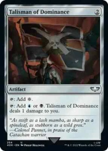 TALISMAN OF DOMINANCE 254 Universes Beyond Warhammer 40000 Commander MTG Magic - Picture 1 of 1
