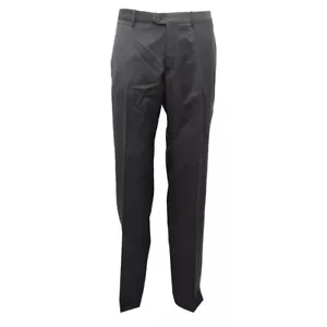 9162AG pantalone classico uomo NEIL BARRETT black pinstripe trouser man - Picture 1 of 4