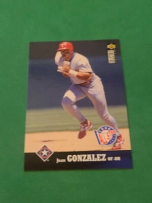 1997 Juan Gonzalez Upper Deck Collector's Choice #240 All Star - Image 1 of 2