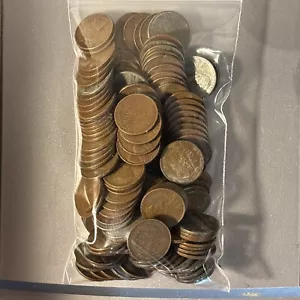 1 Pfund ungesuchte Weizencent * Lincoln Pennies Lot 1909-58. - Bild 1 von 11