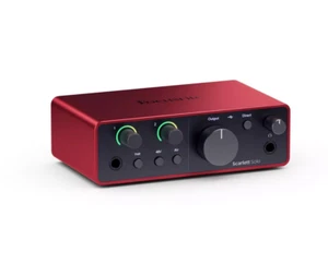 Focusrite Scarlett Solo 4th Gen USB Audio Interface Scarlett MicPre New+Warranty - Picture 1 of 12