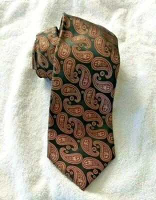 Corbata Alexandre of London negra cachemira 100 % seda 3,75" W 58" L Savile Row Foto 1 de 4