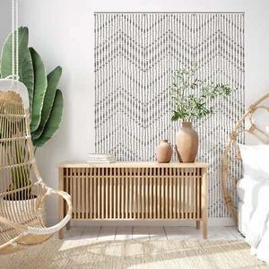 Plantilla de pato mareado para paredes - Plantilla de cortina de cuentas boho para pintar característica pared - Imagen 1 de 4