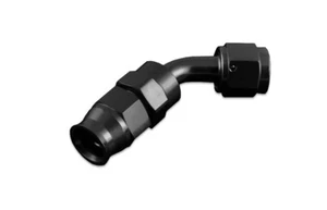 AN -10 AN10 JIC 45' Degree PTFE Fuel Oil Fitting hose end Black - Picture 1 of 2