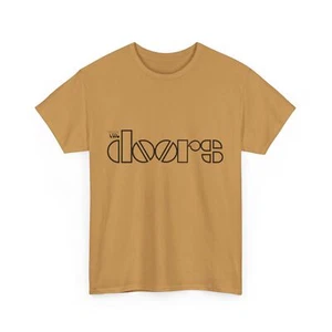 T-shirt unisex The Doors cotone pesante, camicia amanti della musica, maglietta band vintage, grunge - Foto 1 di 24