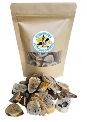Lamb Horn Marrow Chips 100% Natural-Organic Icelandic Lamb Dog Treat 150g - Image 1 of 4