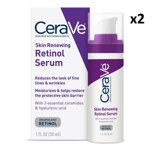 ✅*NUEVO* Suero de retinol antienvejecimiento CeraVe 1 oz crema suero suavizante líneas finas x2✅ - Imagen 1 de 10