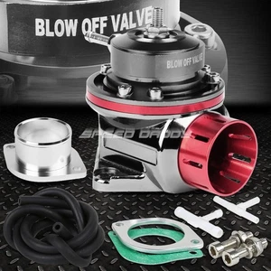 UNIVERSAL ROTATABLE TOP HAT ALUMINUM TYPE-FV PSI TURBO BLOW-OFF VALVE BOV PINK - Picture 1 of 5