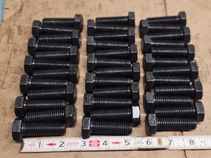 5/8" - 11  X  2"    Hex Head Cap Screw   Grade 5   Plain Finish   Lot Of 36 - Picture 1 of 2