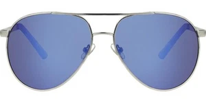 Mens Aviator Silver Adult Sunglasses Scratch Impact Resistant 100% UVA-UVB - Picture 1 of 30