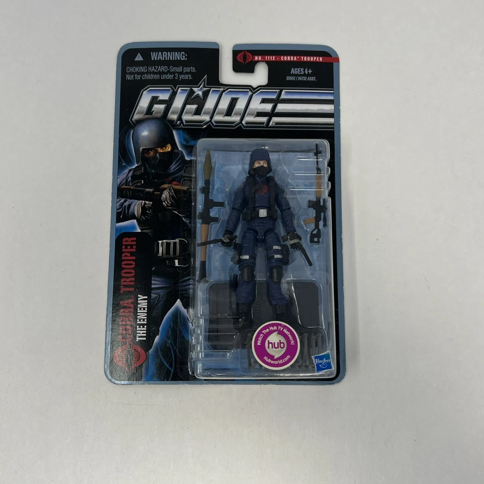 Gi Joe POC Pursuit of Cobra Trooper Figure 2010 Hasbro