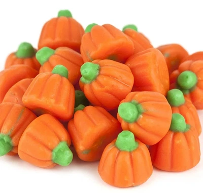 Zachary 2 lb CREMA CALABAZAS Naranja Crema Mello Halloween Otoño Otoño Caramelo A Granel Foto 1 de 4