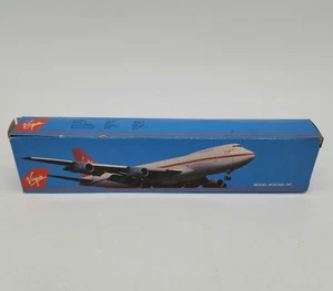 WOOSTER 1:250 VIRGIN AIRLINES BOEING 747 PLASTIC SNAP FIT MODEL PLANE NO.75 - Bild 1 von 9