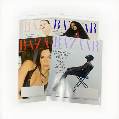 Harper's Bazaar Magazine Lot 4 Issues Spring Summer Fall 2025 Womens - Image 1 of 4