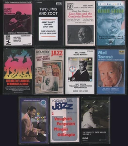 JAZZ 11 cassette lot-ZOOT SIMS- MAYNARD FERGUSON- MEL TORME-SIDNEY BECHET ++++ - Picture 1 of 1