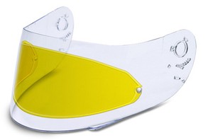 KBC helmets Pinlock insert - VR1/VR1X, XP3, FFR(Flip front) & TK8 - Yellow