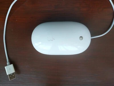 Apple Mouse A1152 Genuine Wired Mighty Mouse With Scroll Ball - Image 1 of 2
