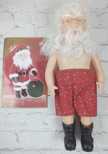Vintage Mistletoe Memories Weihnachtsmann Puppe mit Häkelanleitung 1998 - Bild 1 von 6