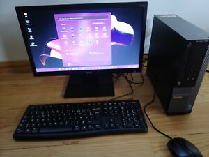 Pack complet PC de bureau Dell Optiflex 3020 + écran 20" Intel Core i3 3,60Ghz 