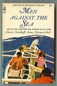 MEN AGAINST the SEA by Charles NORDHOFF & James Norman HALL! (1967 Pocket Books) - Picture 1 of 2