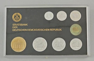 9408003-D Coin Set GDR 1989 State Bank Of The GDR With 5 Marks Brandenburg Gate - Picture 1 of 2