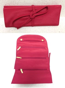 BEAUTY CASE NECESSAIRE BUSTA VIAGGIO LANCASTER ROSSA 9 X 21 CM RED TRAVEL BAG - Imagen 1 de 1