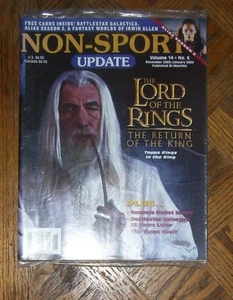 NON-SPORT UPDATE VOL 14 NO 6  DEC 2003 -JAN 2004 Lord of Rings, Return of King - Picture 1 of 1