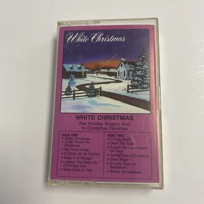 White Christmas (1987 Cassette) The Holiday Singers And 14 Christmas Favorites - Image 1 of 4