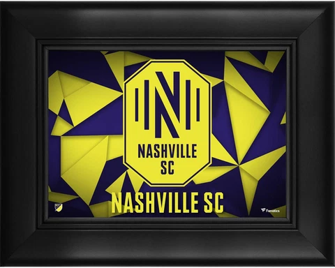 Nashville SC Framed 5" x 7" Team Logo Collage Cover