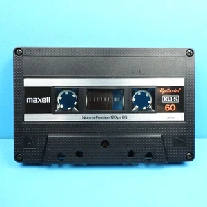 🍒 1x MAXELL XL I-S 60 * Epitaxial * Tape Cassette Kassette кассета * 1980 - Bild 1 von 4
