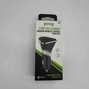PUGS 3 Port Fast Charger - Photo 1 sur 2