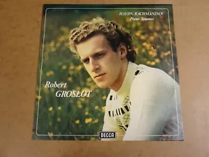 LP DECCA 153.002-X / ROBERT GROSLOT - HAYDN / RACHMANINOV - PIANO SONATAS - Picture 1 of 2