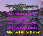 ⭐️⭐️⭐ Bloodied Enclave Plasma Rifle +50% critical 25% less vats (PC)