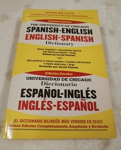 The University of Chicago Spanish Dictionary: Spanish-English English-Spanish - Picture 1 of 4