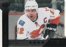 2009-10 Black Diamond Hockey Horizontal Perimeter Die-Cut #BD13 Jarome Iginla